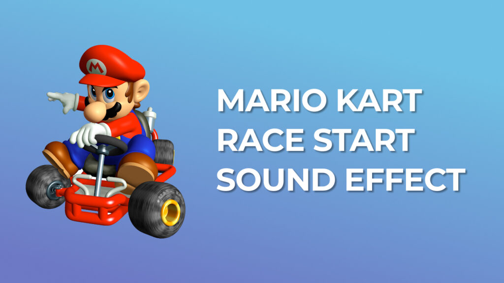 Mario Kart Race Start Sound Effect download for free mp3
