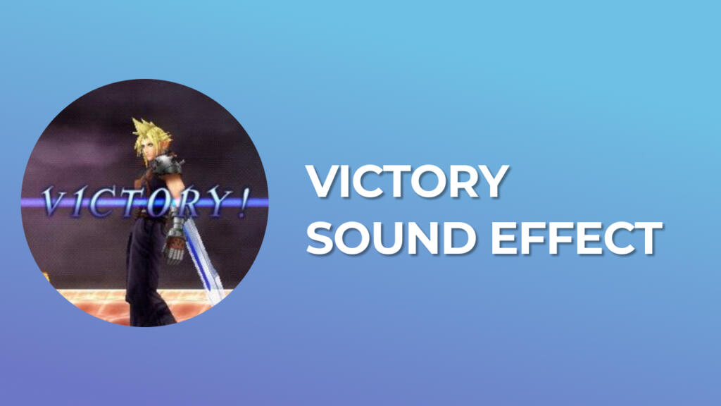 Victory Sound Effect from final fantasy download for free mp3