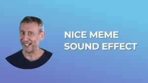 Nice Meme Sound Effect