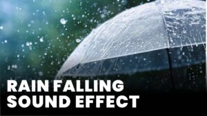 Rain Falling Sound Effect