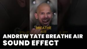 Andrew Tate breathe air meme Sound Effect