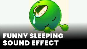 Funny Sleeping Sound Effect