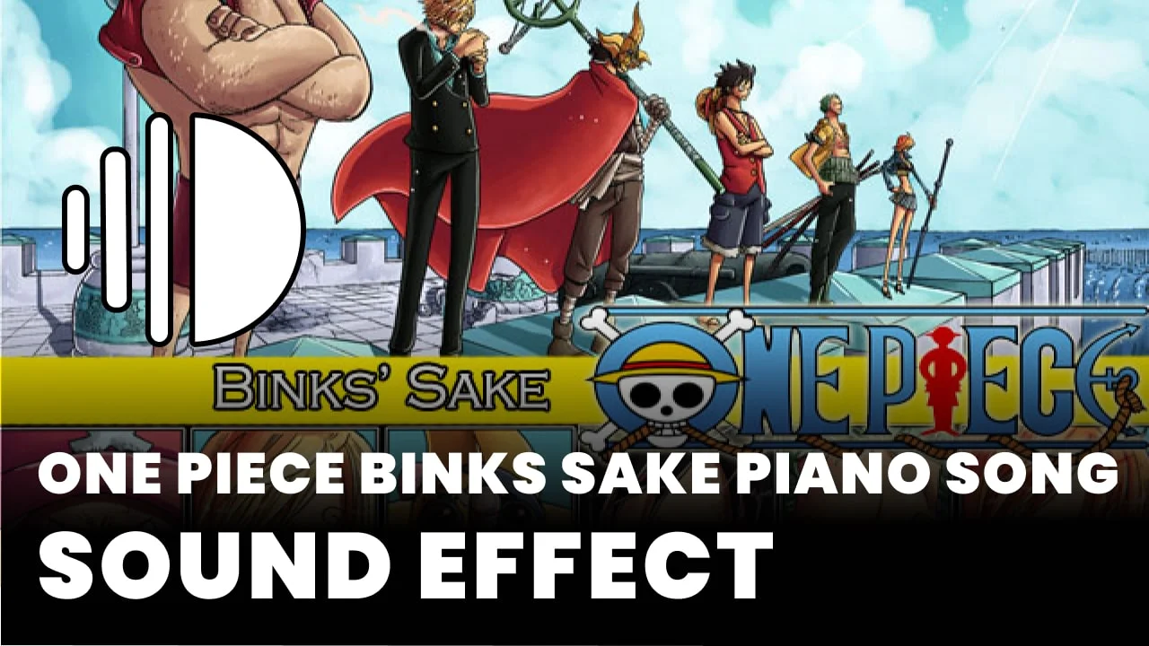 One Piece Binks Sake Piano Song