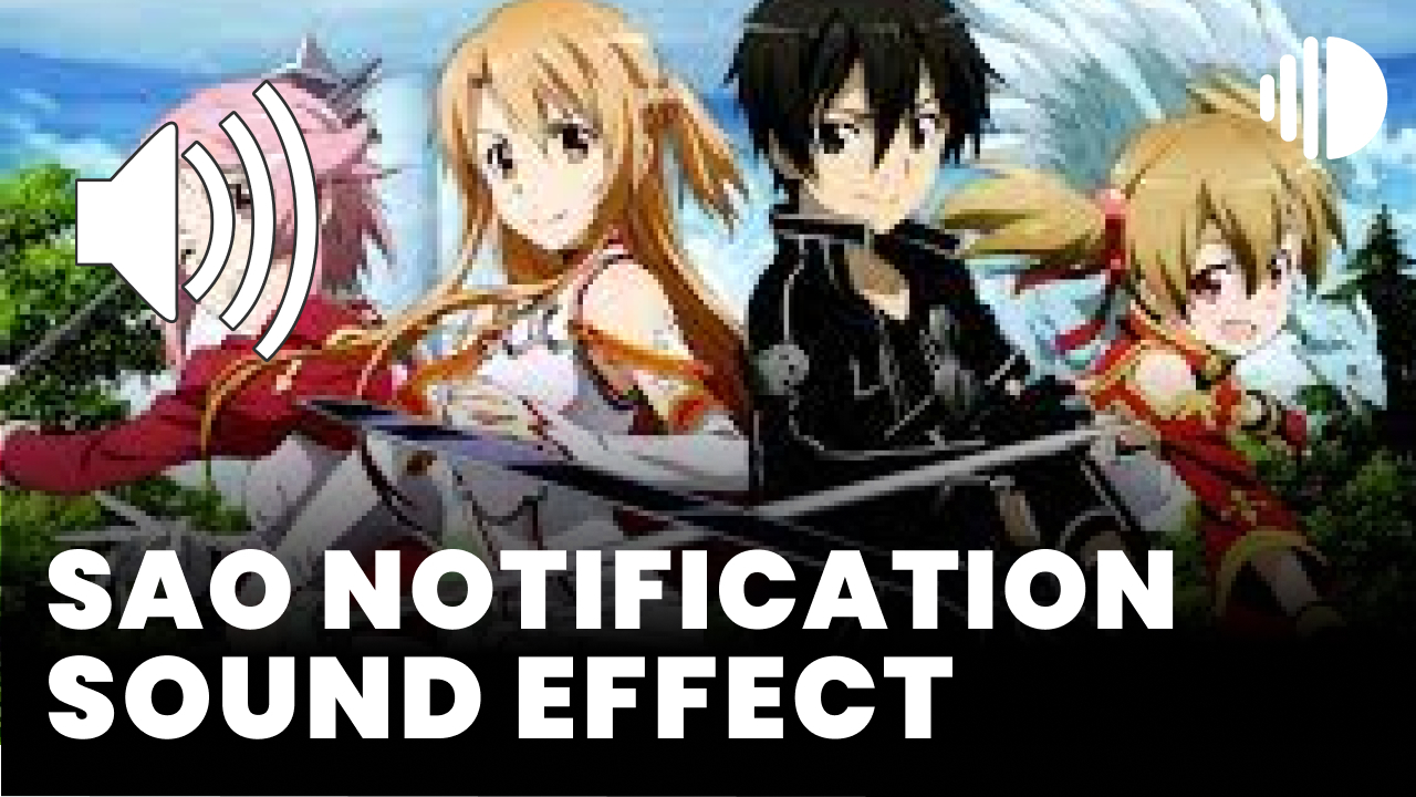 SAO notification sound effect - Free MP3 Download
