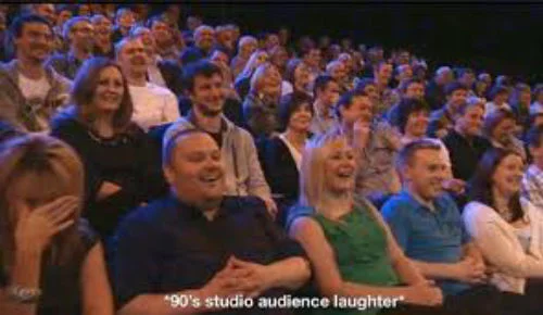 Crowd laughing download