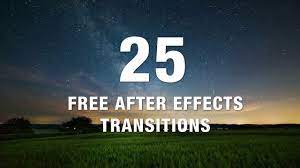 25 FREE Cinematic Transition