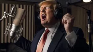 Donald Trump Sings I Dont Want to Set the World on Fire