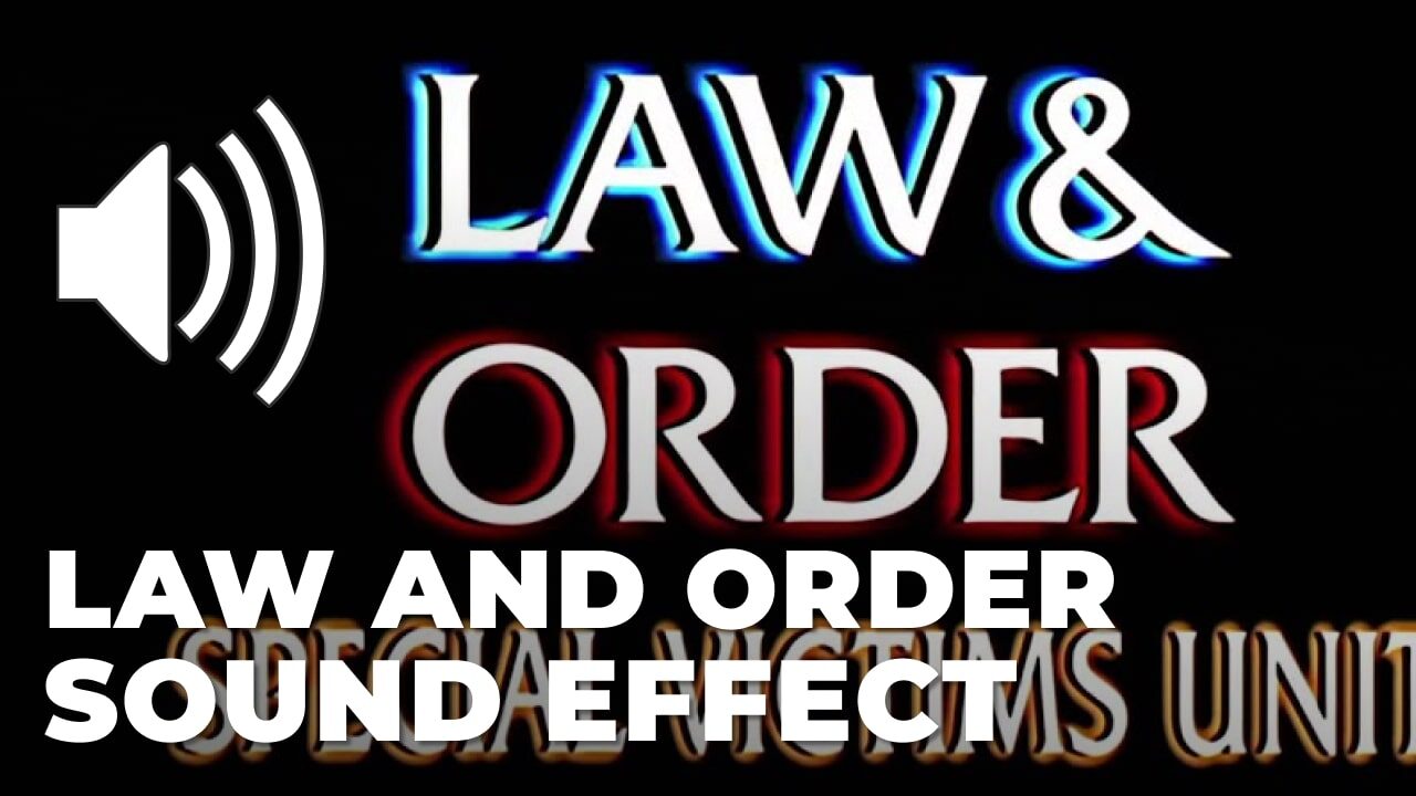 download law and order sound